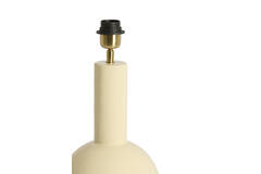 Lamp base Ø19,5x38,5 cm BENAO shiny cream