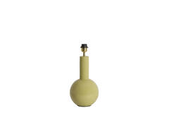 Lamp base Ø19,5x38,5 cm BENAO shiny olive green