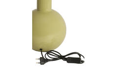 Lamp base Ø19,5x38,5 cm BENAO shiny olive green