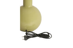 Lamp base Ø19,5x38,5 cm BENAO shiny olive green