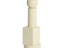 Lamp base Ø10x40,5 cm VIVIANE matt cream