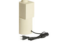 Lamp base Ø10x40,5 cm VIVIANE matt cream