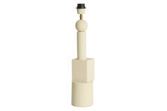 Lamp base Ø13x50 cm VIVIANE matt cream