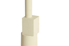 Lamp base Ø13x50 cm VIVIANE matt cream