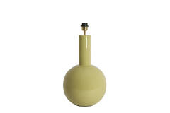 Lamp base Ø31x53 cm BENAO shiny olive green