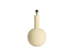 Lamp base Ø31x53 cm BENAO shiny cream