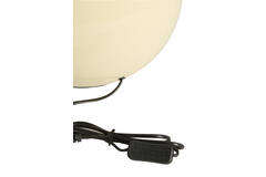 Lamp base Ø31x53 cm BENAO shiny cream