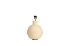 Lamp base Ø25,5x33 cm BENU shiny light pink-cream