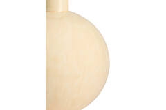 Lamp base Ø25,5x33 cm BENU shiny light pink-cream