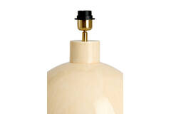 Lamp base Ø34,5x41,5 cm BENU shiny light pink-cream