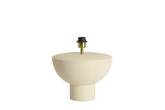 Lamp base Ø31x25 cm ISMARA matt cream