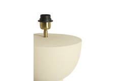 Lamp base Ø31x25 cm ISMARA matt cream