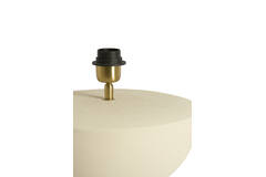 Lamp base Ø27x38,5 cm ISMARA matt cream