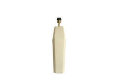 Lamp base 30x13x48 cm CORDOBA matt cream