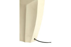 Lamp base 30x13x48 cm CORDOBA matt cream