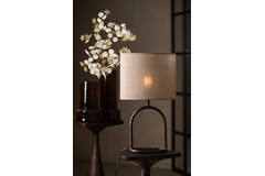 Lamp base 20,5x12,5x29 cm ELIORA matt brown-bronze