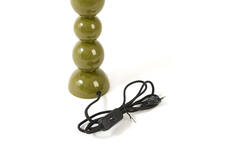Lamp base Ø10x36 cm BARLES shiny olive green