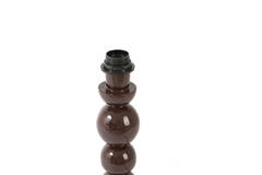Lamp base Ø10x36 cm BARLES shiny dark brown