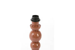 Lamp base Ø10x36 cm BARLES shiny terra