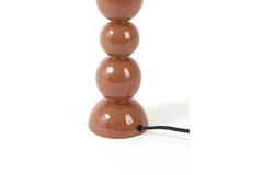 Lamp base Ø10x36 cm BARLES shiny terra