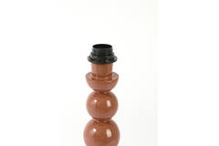 Lamp base Ø10x40,5 cm BARLES shiny terra