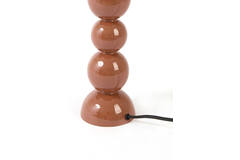 Lamp base Ø10x40,5 cm BARLES shiny terra