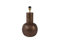 Lamp base Ø26x83 cm BURIRA glitter brown-bronze