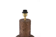 Lamp base Ø26x83 cm BURIRA glitter brown-bronze