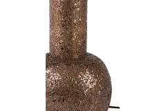 Lamp base Ø26x83 cm BURIRA glitter brown-bronze