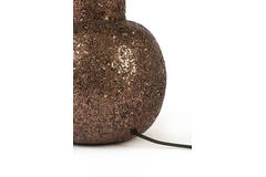 Lamp base Ø26x83 cm BURIRA glitter brown-bronze