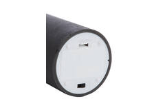 Pillar candle LED Ø7,5x12,5 cm LUMAIRE black