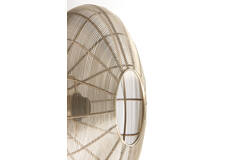 Ceiling lamp Ø40x17 cm BAHOTO light gold