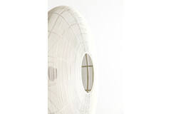 Ceiling lamp Ø51x18 cm BAHOTO matt cream
