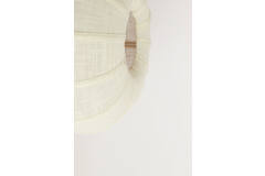 Ceiling lamp Ø40x21,5 cm ZOSIA linen cream