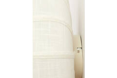 Ceiling lamp Ø40x21,5 cm ZOSIA linen cream