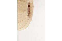 Ceiling lamp Ø40x21,5 cm ZOSIA linen natural