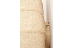 Ceiling lamp Ø50x24,5 cm ZOSIA linen natural