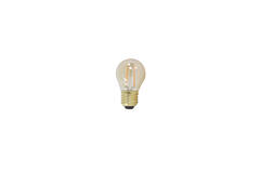 LED kogel Ø4,5x7,5 cm LIGHT 2W amber E27 dimbaar
