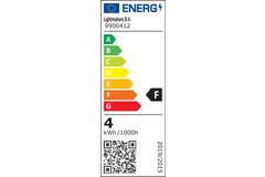 LED kogel Ø4,5x8 cm LIGHT 4W helder E27 dimbaar